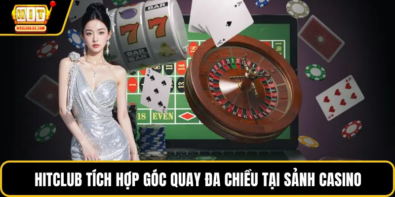 HITCLUB tích hợp góc quay đa chiều tại sảnh casino