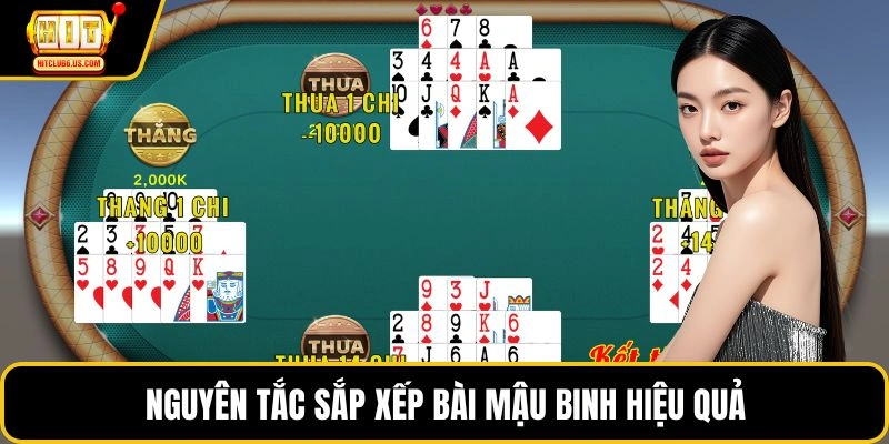 Nguyên tắc sắp xếp bài mậu binh hiệu quả